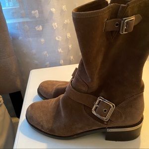 Vince Camuto suede booties